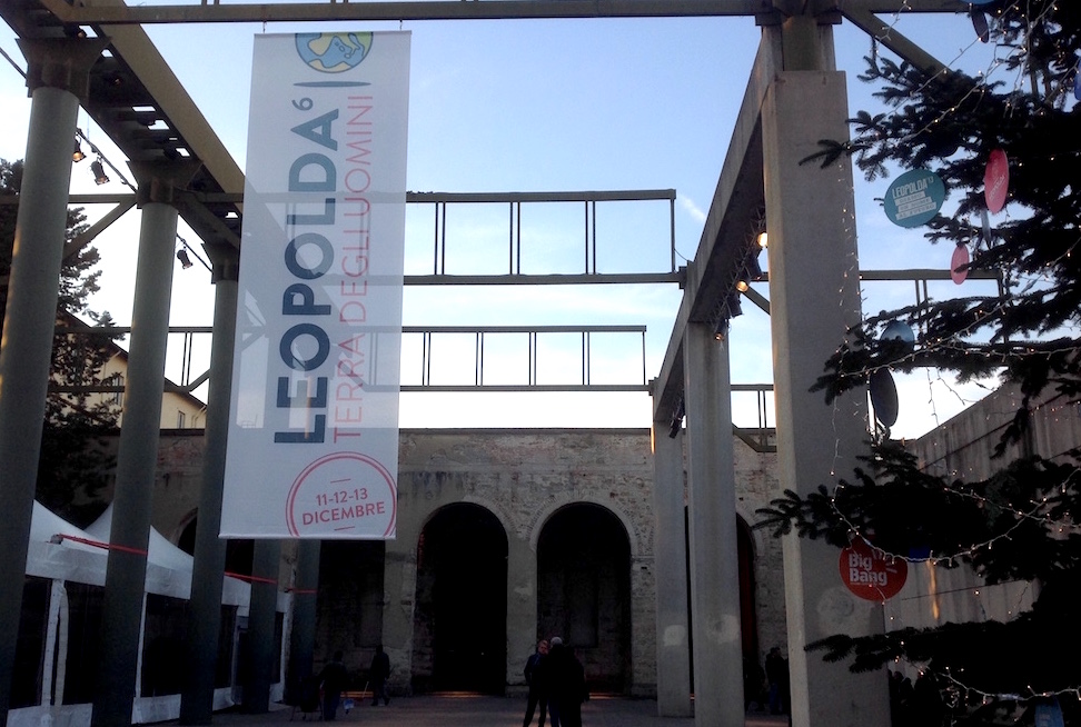 L'ingresso dell'ex Stazione Leopolda a Firenze
