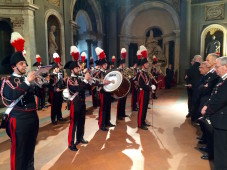La Fanfara della Scuola Marescialli dei Carabinieri