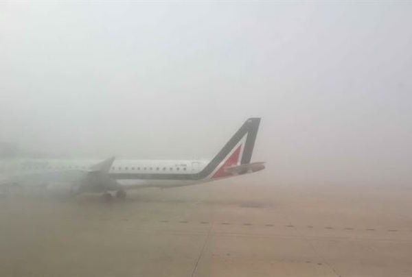Nebbia aeroporto