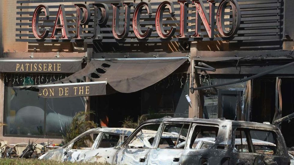 Il ristorante Cappuccino a Ouagadougou