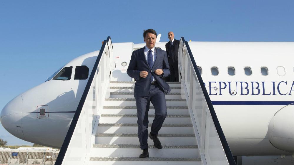Nuovo jet di Stato per Matteo Renzi