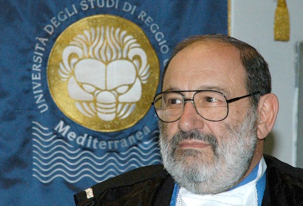 Umberto Eco nel 2002