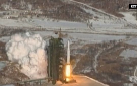 Un lancio di missile nord coreano (Fonte Kctv Televisione Nord Corea)