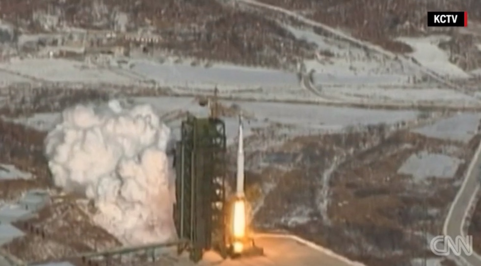 Un lancio di missile nord coreano (Fonte Kctv Televisione Nord Corea)