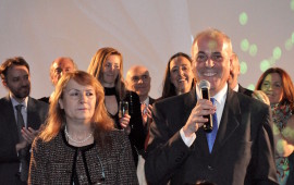 Il questore di Firenze Raffaele Micillo con la consorte signora Iride