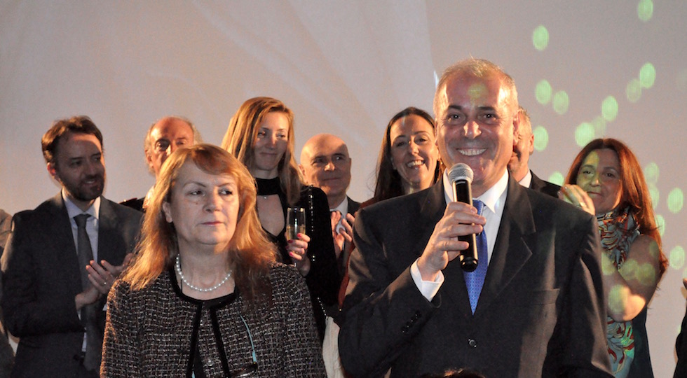 Il questore di Firenze Raffaele Micillo con la consorte signora Iride