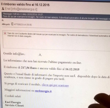 Phishing Enel 2