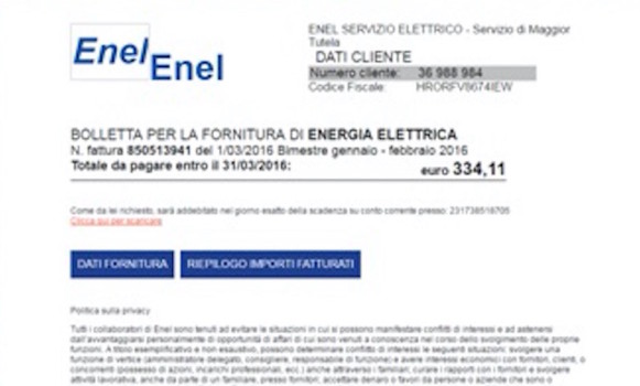 Phishing Enel 3