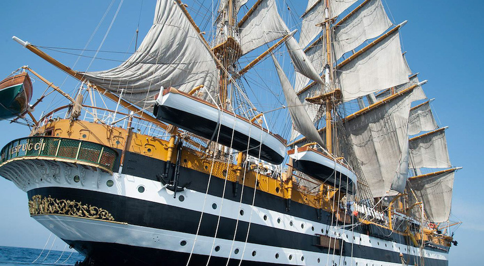 Nave Amerigo Vespucci (Foto Marina Militare)
