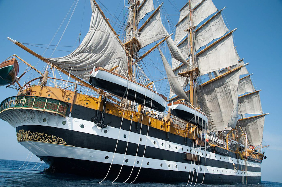 Nave Amerigo Vespucci (Foto Marina Militare)