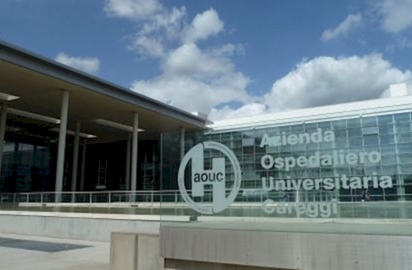 L'ingresso dell'Ospedale di Careggi a Firenze