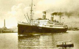 Il Conte Rosso (Foto Agenzia Bozzo da una cartolina del 1925)