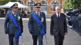 Giorgio Toschi, Saverio Capolupo, Pier Carlo Padoan