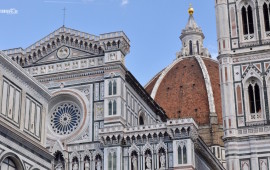 La cattedrale di Santa Maria del Fiore a Firenze