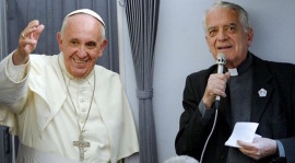 Papa Francesco e padre Federico Lombardi