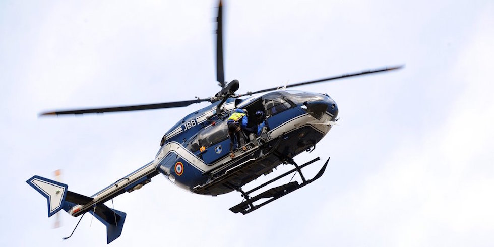 Un elicottero della Gendarmeria francese