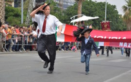 Un momento significativo del 64° raduno dei Bersaglieri a Palermo