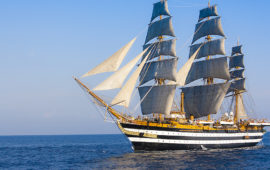 Su Nave Vespucci strumenti del Cnr per controllare l' aria sul mare