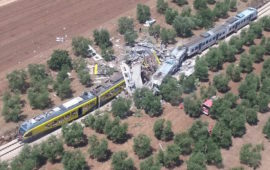 Il tragico scontro ferroviario in Puglia tra Andria e Corato