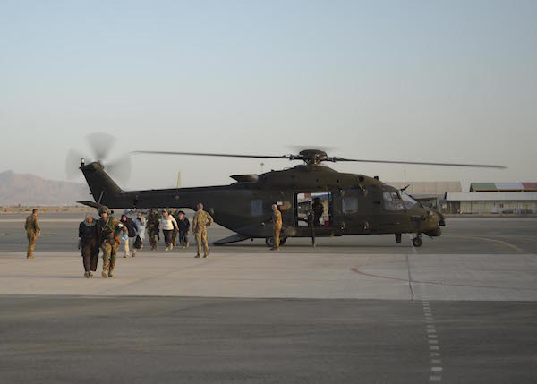 Un elicottero italiano in Afghanistan