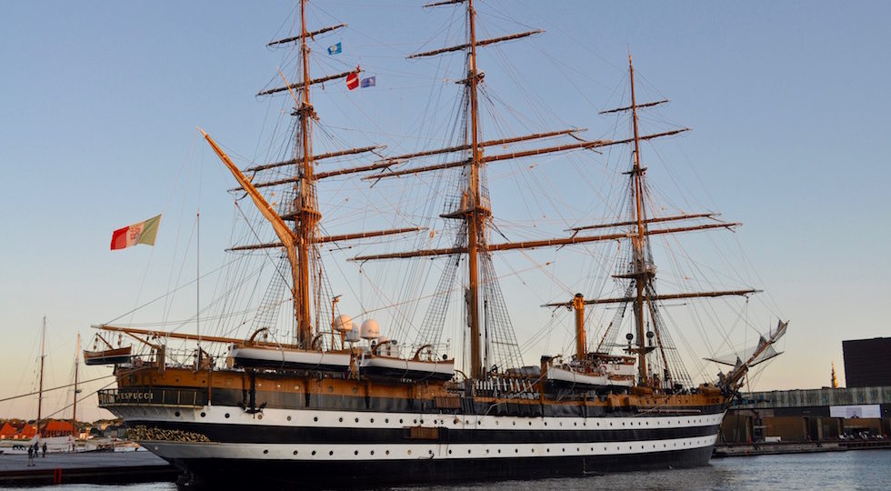 Nave Vespucci a Copenaghen