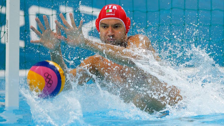 Stefano Tempesti, di Prato, portiere della Nazionale di pallanuoto