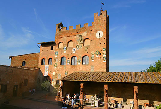 Il Palazzo Pretorio a Certaldo