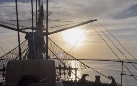 La prora di Nave Vespucci