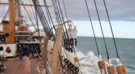 Nave Vespucci in navigazione