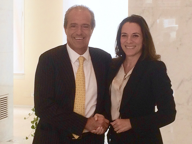 Luigi Salvadori e Antonella Mansi