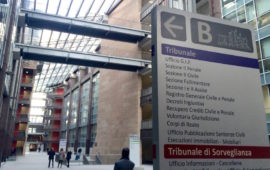 Il palazzo di giustizia di Firenze