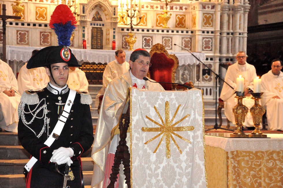 Il cardinale Giuseppe Betori alla Virgo Fidelis 2016 a Firenze