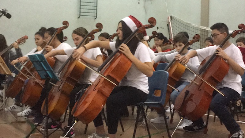 Concerto di Natale 2016 alla scuola Paolo Uccello