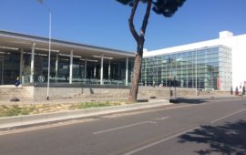 L'ingresso dell'Azienda Universitario Ospedaiiera di Careggi