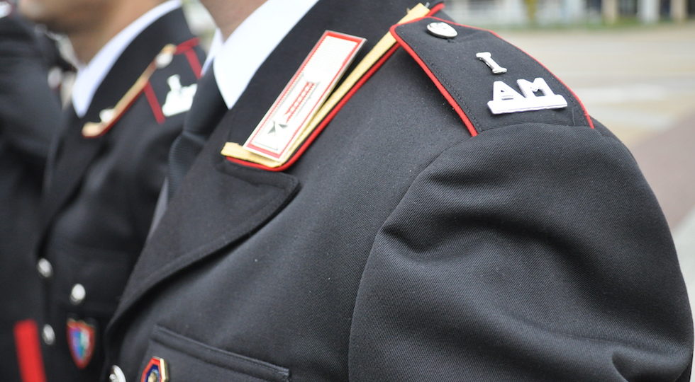 La mostrina di Allievo Maresciallo dei Carabinieri