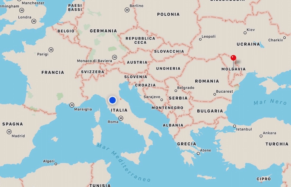 La repubblica di Moldova