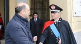 Il ministro degli Esteri Alfano e il generale Saltalamacchia