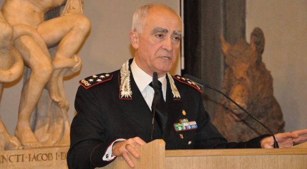 Il comandante generale dei Carabinieri Tullio Del Sette