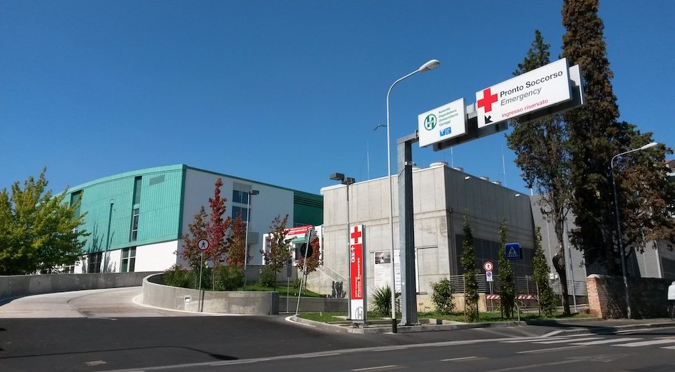 Il Pronto Soccorso di Careggi a Firenze dove è morto Duccio Dini