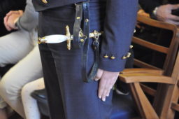 Lo spadino degli allievi della Douhet