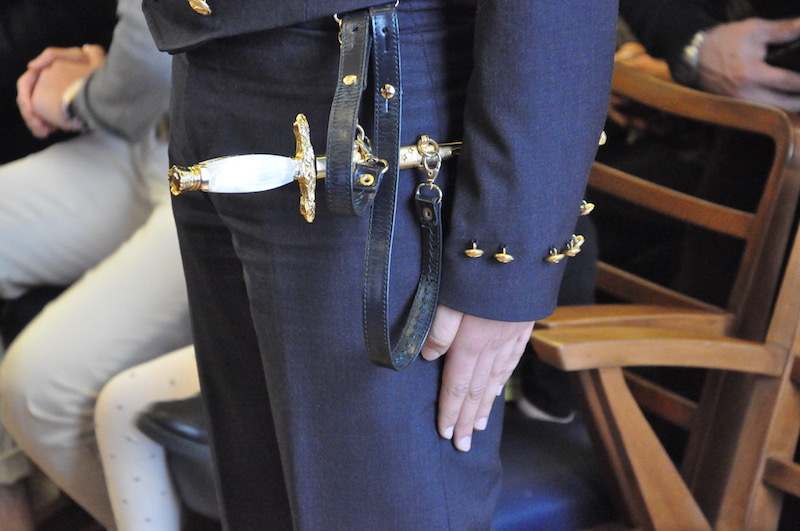 Lo spadino degli allievi della Douhet