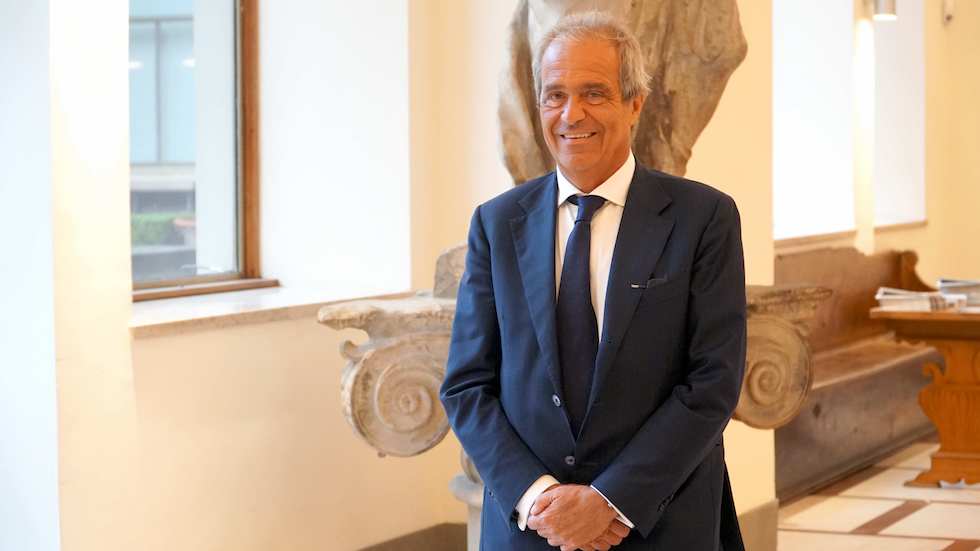 Luigi Salvadori appena eletto presidente della Fondazione CR Firenze