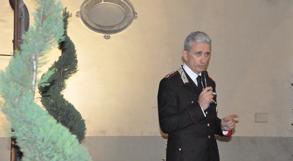 Il colonnello Giuseppe De Liso lascia Firenze