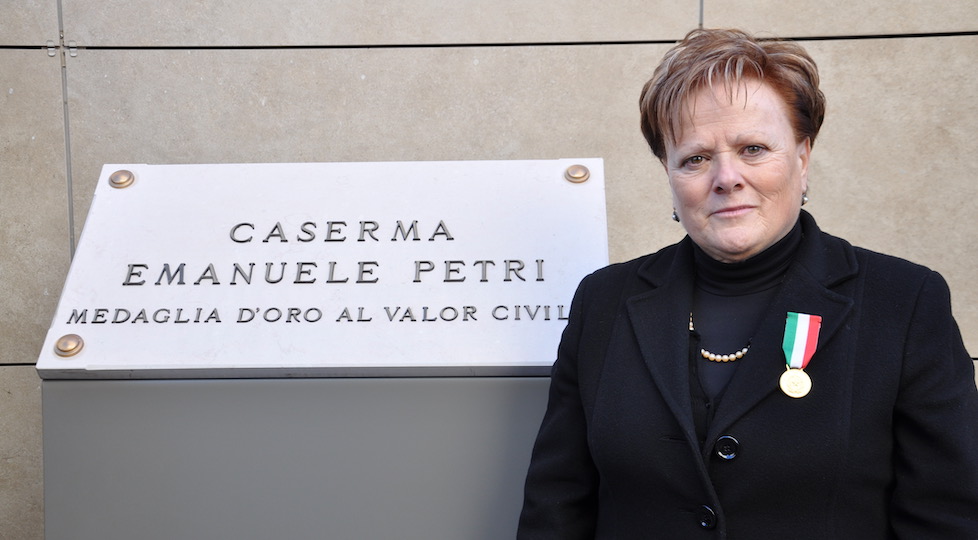 Alma Broccolini Petri, vedova del Sovrintendente Emanuele Petri ucciso dalle Brigate Rosse