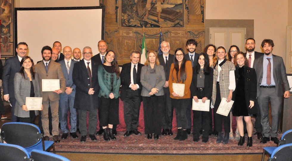 I frequentatori del 6° corso "Intelligence e sicurezza nazionale"