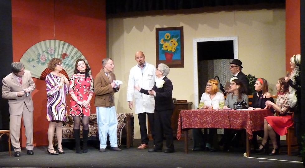 Il buonumore a teatro: una delle recite di Teatrotary