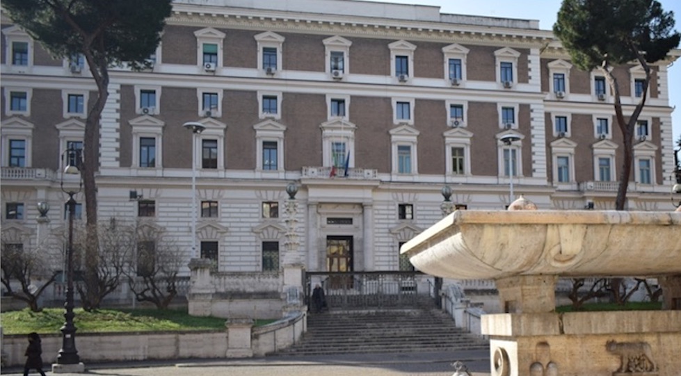Il palazzo del Viminale sede del Ministero dell'Interno