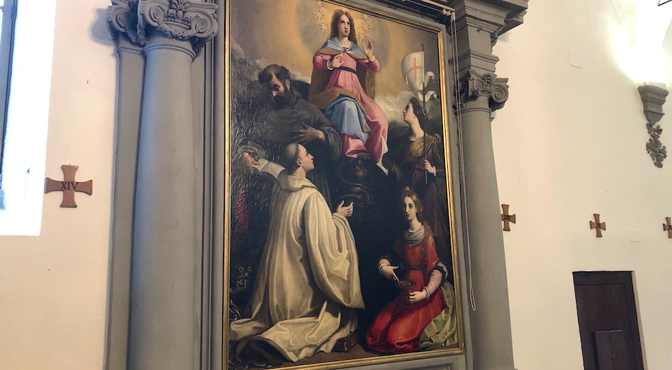 Restaurata a Cortona l' 'Immacolata Concezione' di Andrea Commodi