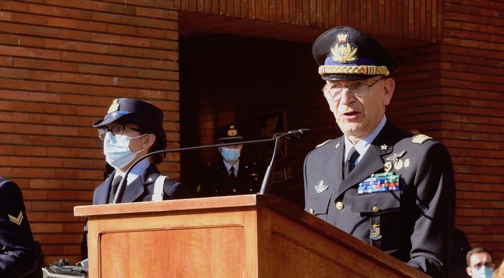 Generale di Squadra Aerea Alberto Rosso, capo di Stato Maggiore di Aeronautica Militare