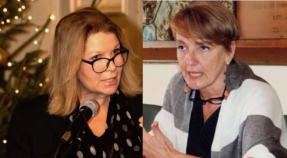 I prefetti Laura Lega (a sin.) e Alessandra Guidi